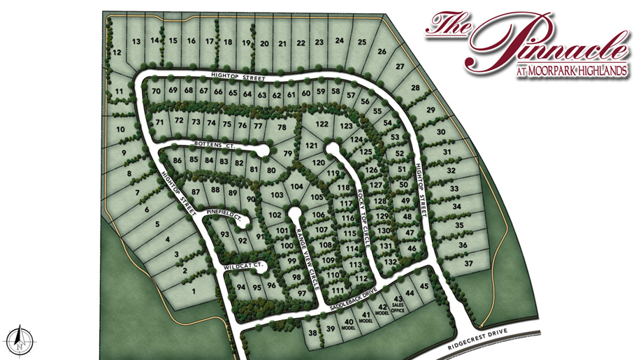 The Pinnacle at Moorpark Highlands luxury new homes in Moorpark, CA