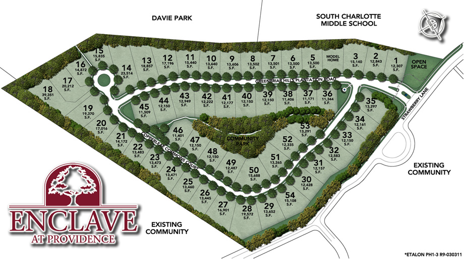North Carolina luxury new homes for sale by Toll Brothers