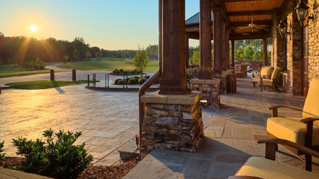 Sunset View from the Golf Cottage