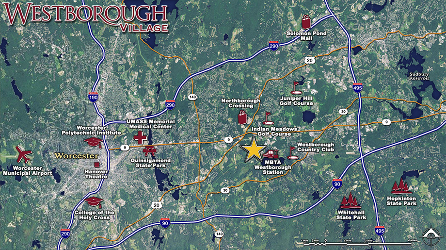 Westborough Village The Terraces Collection luxury new homes in