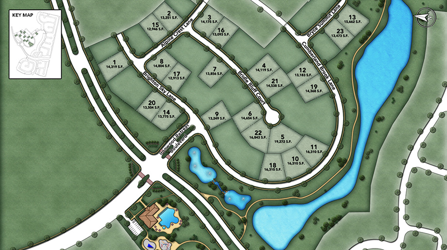 Cinco Ranch Ironwood Estates Site Plan