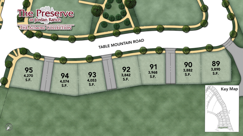 The Preserve at Jordan Ranch Altmore Collection luxury new homes in