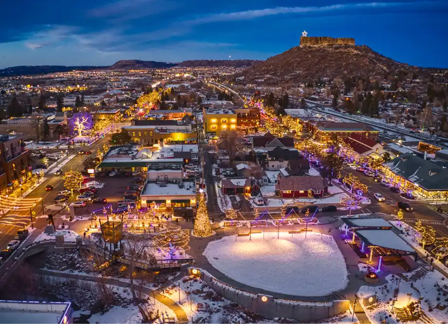 Aerial View of Parker, CO