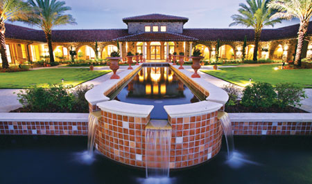 Sports Club Event Lawn and Reflecting Pool