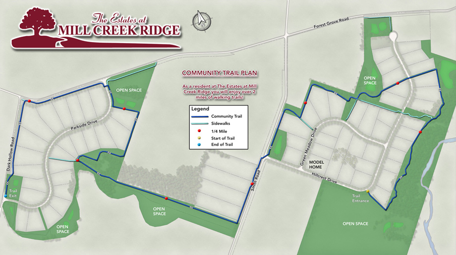 Estates at Mill Creek Ridge The Milverton Home Design