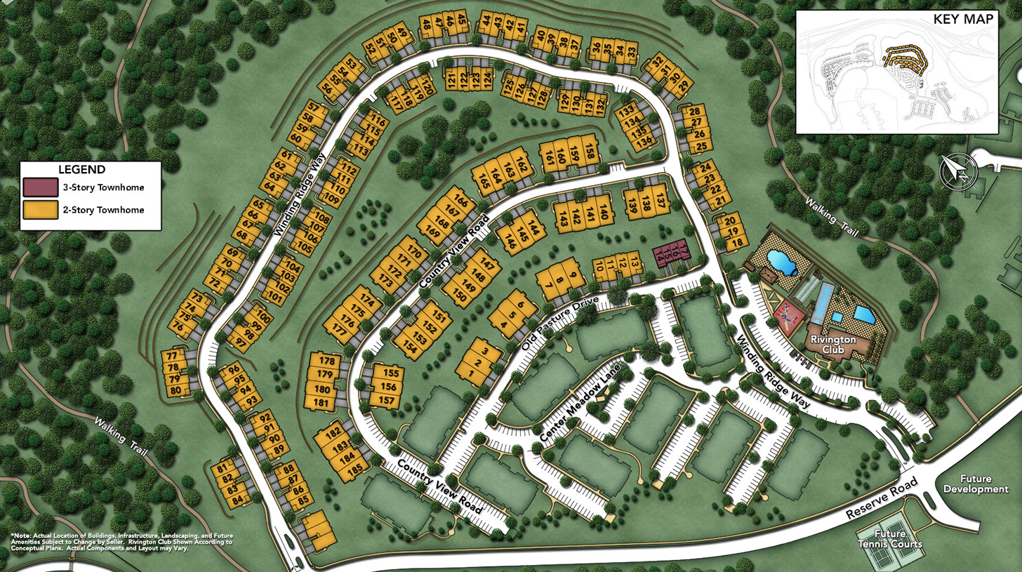 Danbury CT New Homes Master Planned Community Rivington by Toll