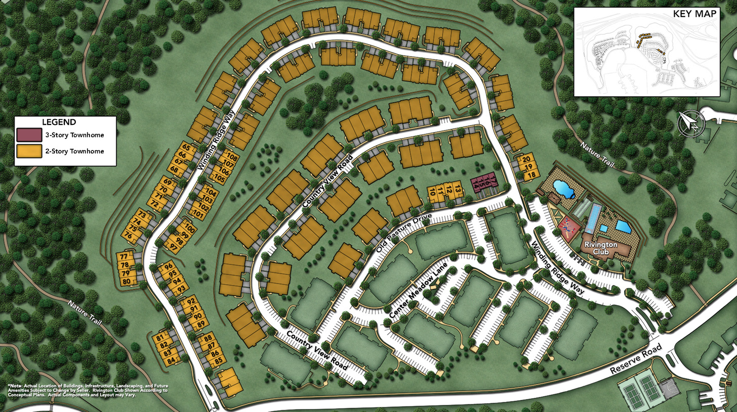 Danbury CT New Homes Master Planned Community Rivington by Toll