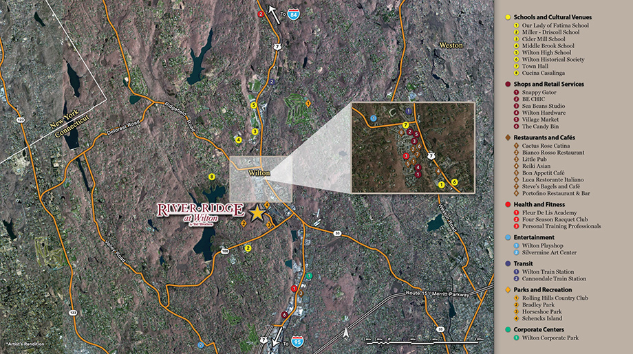 New Luxury Homes For Sale in Wilton, CT River Ridge at Wilton