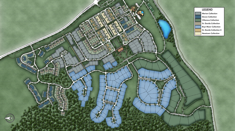 New Luxury Homes For Sale in Newtown Square, PA Liseter The