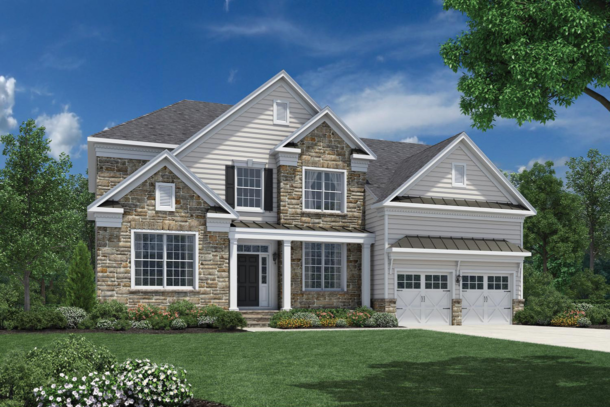 Newtown Square PA New Homes for Sale Liseter The Merion Collection