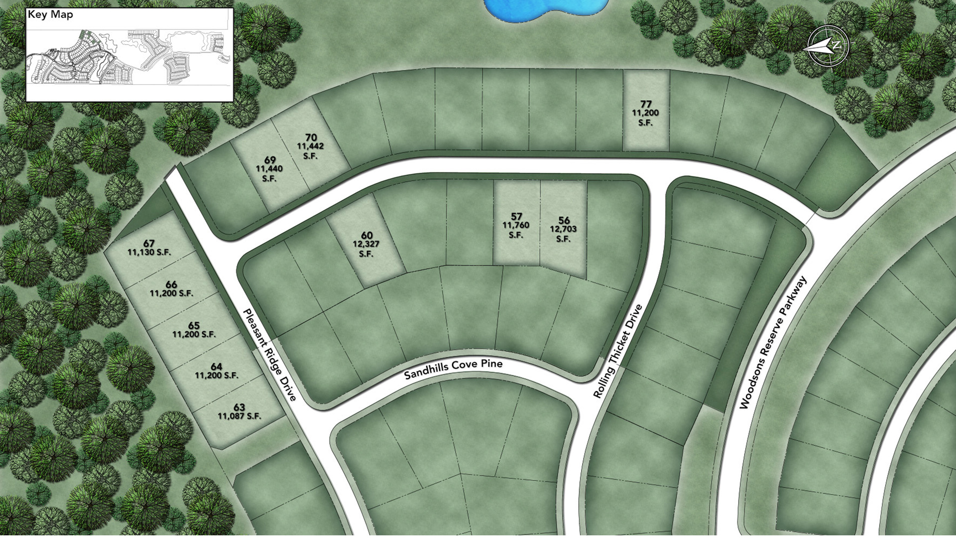 Woodson's Reserve Estate Collection Quick MoveIn Home Vanguard