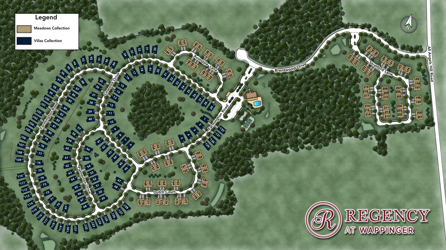 Wappingers Falls NY New Homes Master Planned Community Regency at