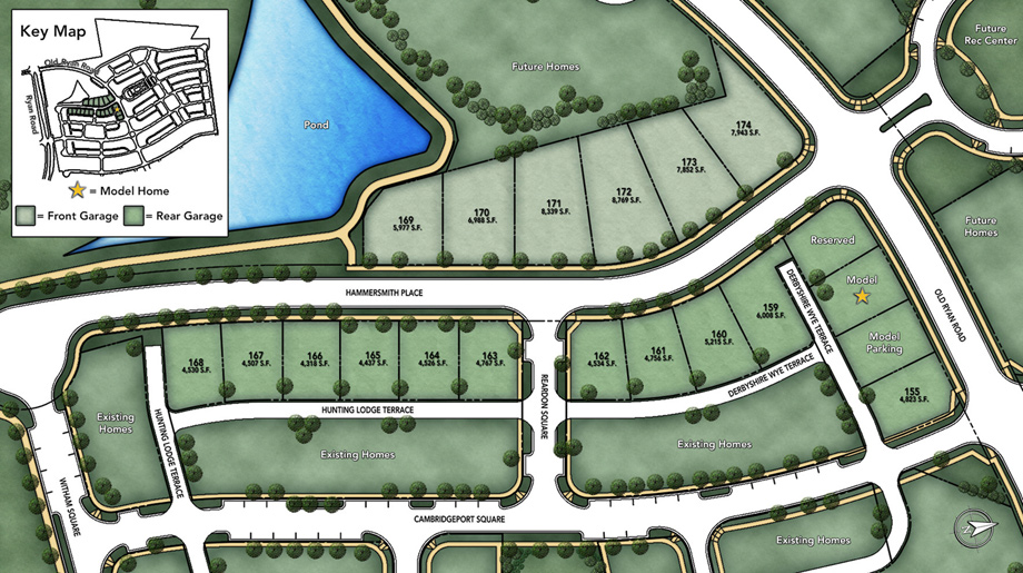 New Luxury Homes For Sale in Ashburn, VA Moorefield Green The