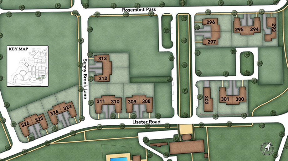 Newtown Square PA Carriage Homes for Sale Liseter The St. Davids