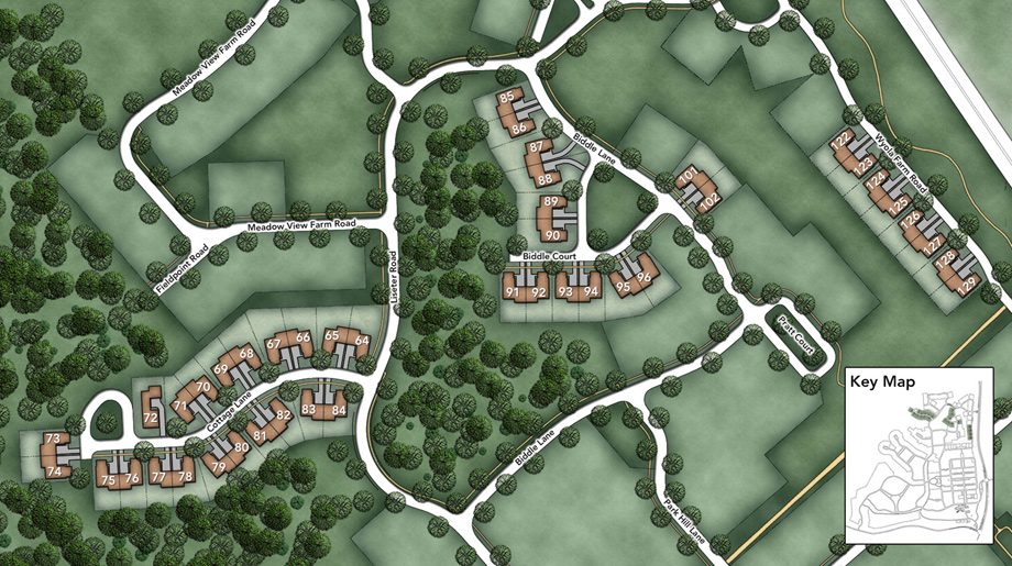 Newtown Square PA Carriage Homes for Sale Liseter The St. Davids