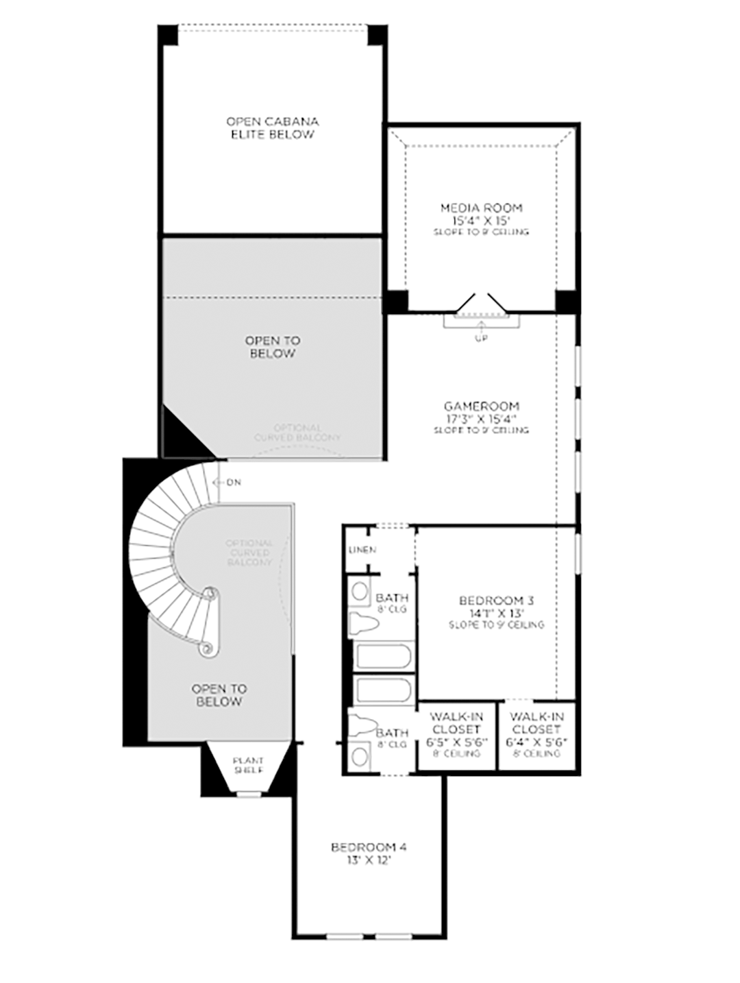 2nd Floor Floor Plan