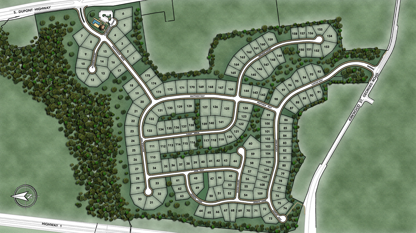 New Castle DE New Homes for Sale High Pointe at St. Estate