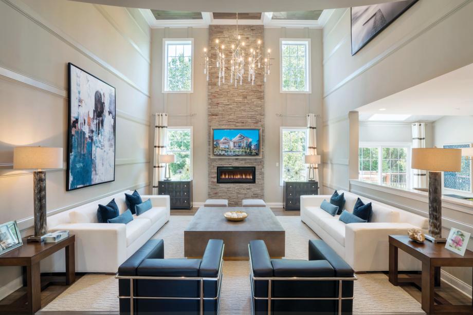 Stunning two-story great room