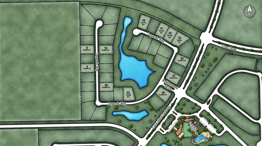 Katy TX New Homes for Sale Cane Island