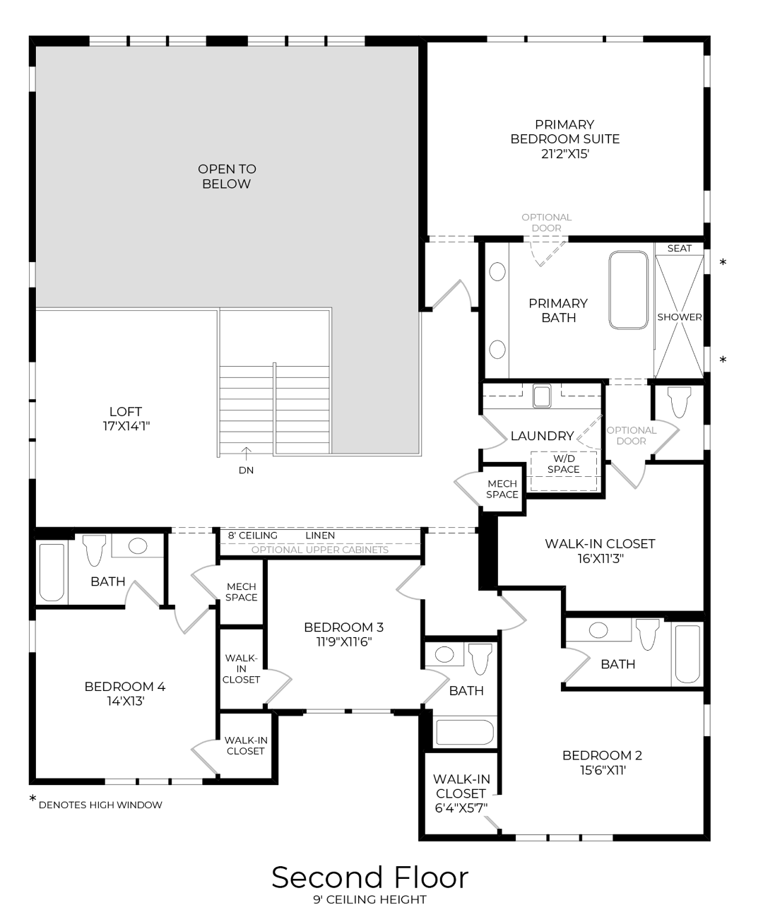 2nd Floor Floor Plan