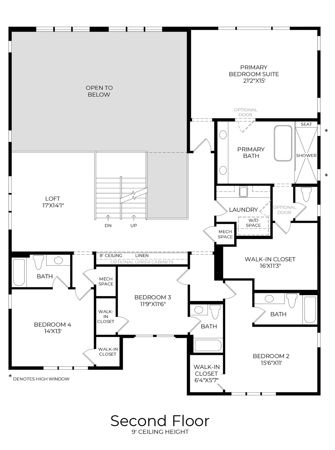 2nd Floor Floor Plan