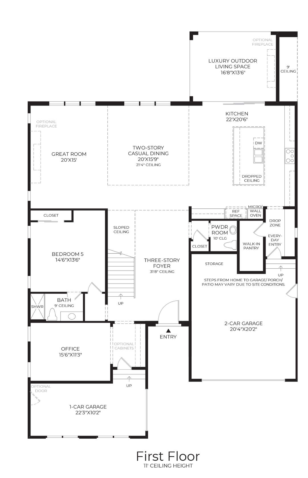 1st Floor Floor Plan