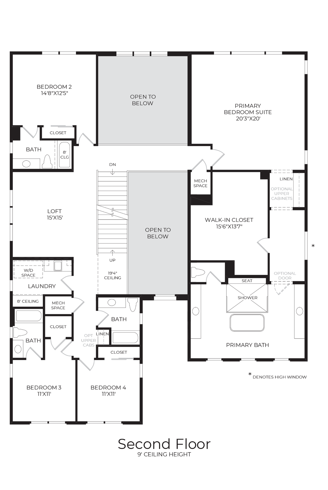 2nd Floor Floor Plan