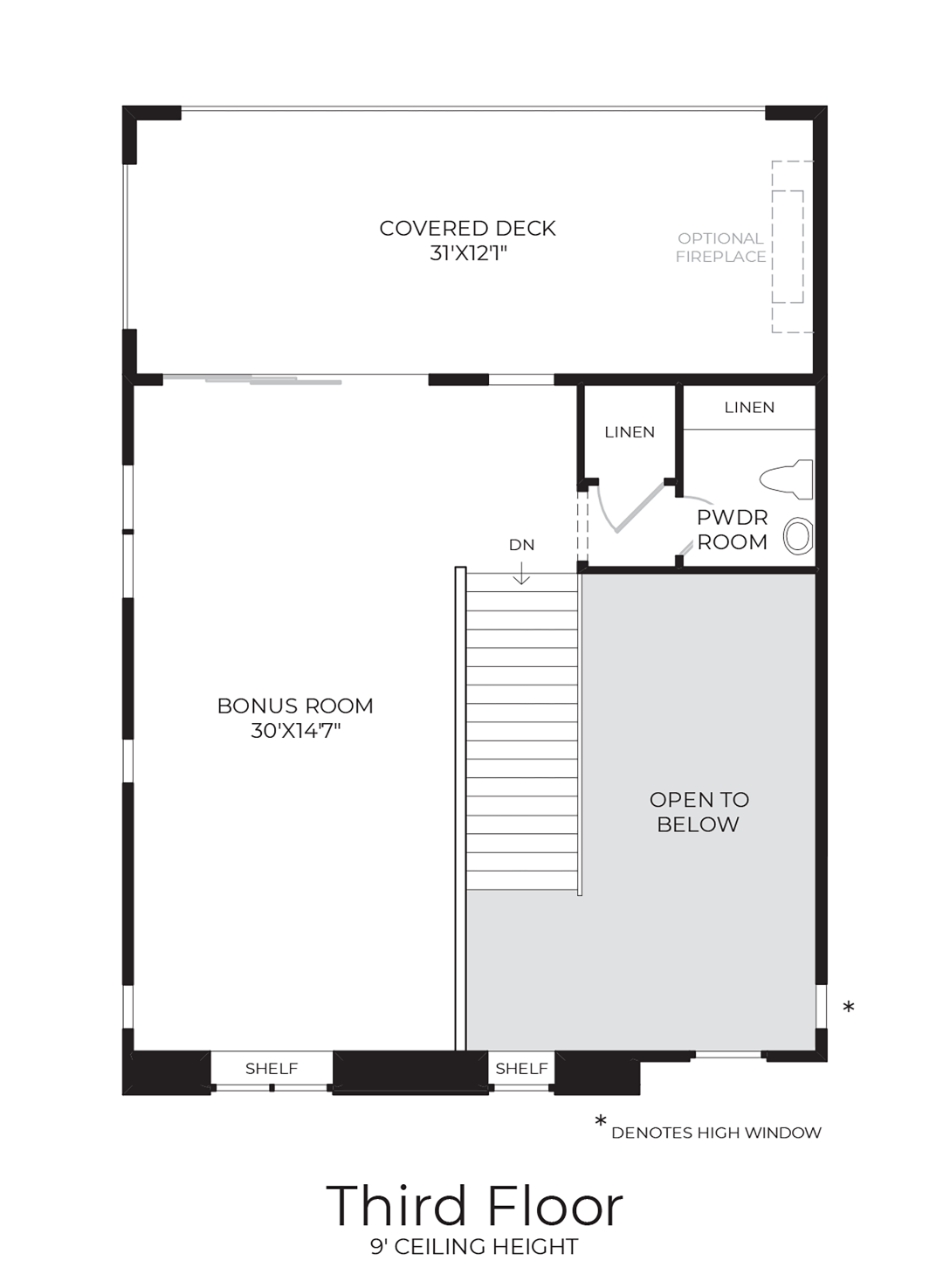 3rd Floor Floor Plan