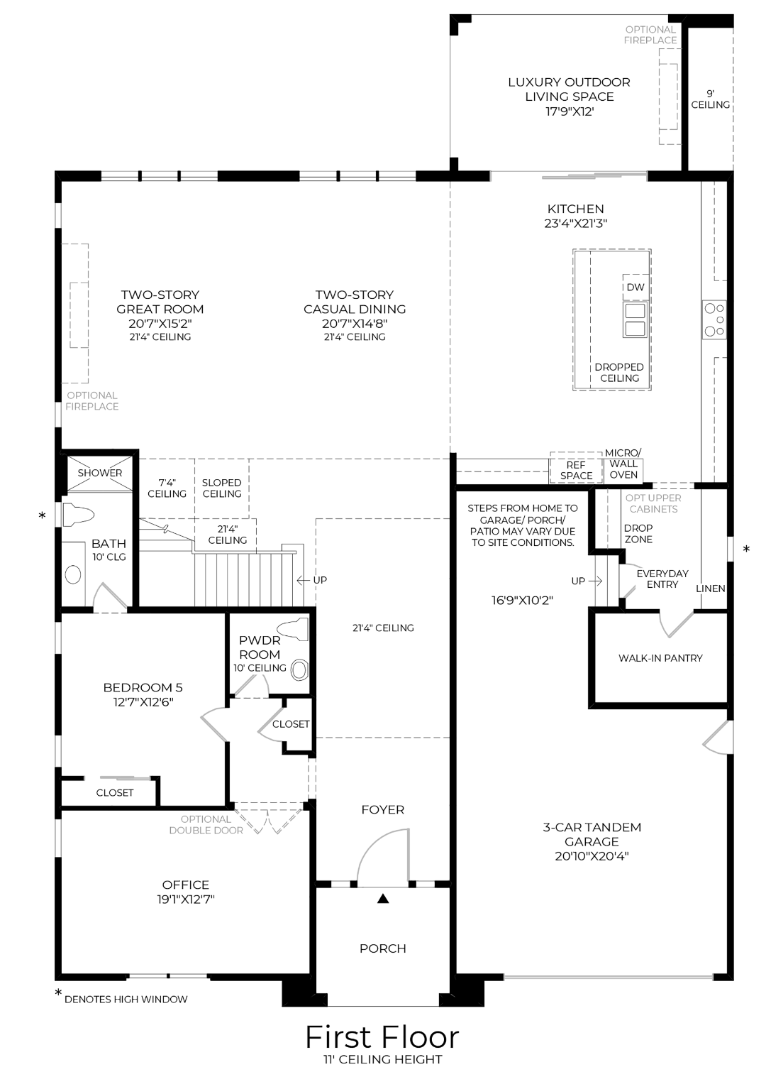 1st Floor Floor Plan