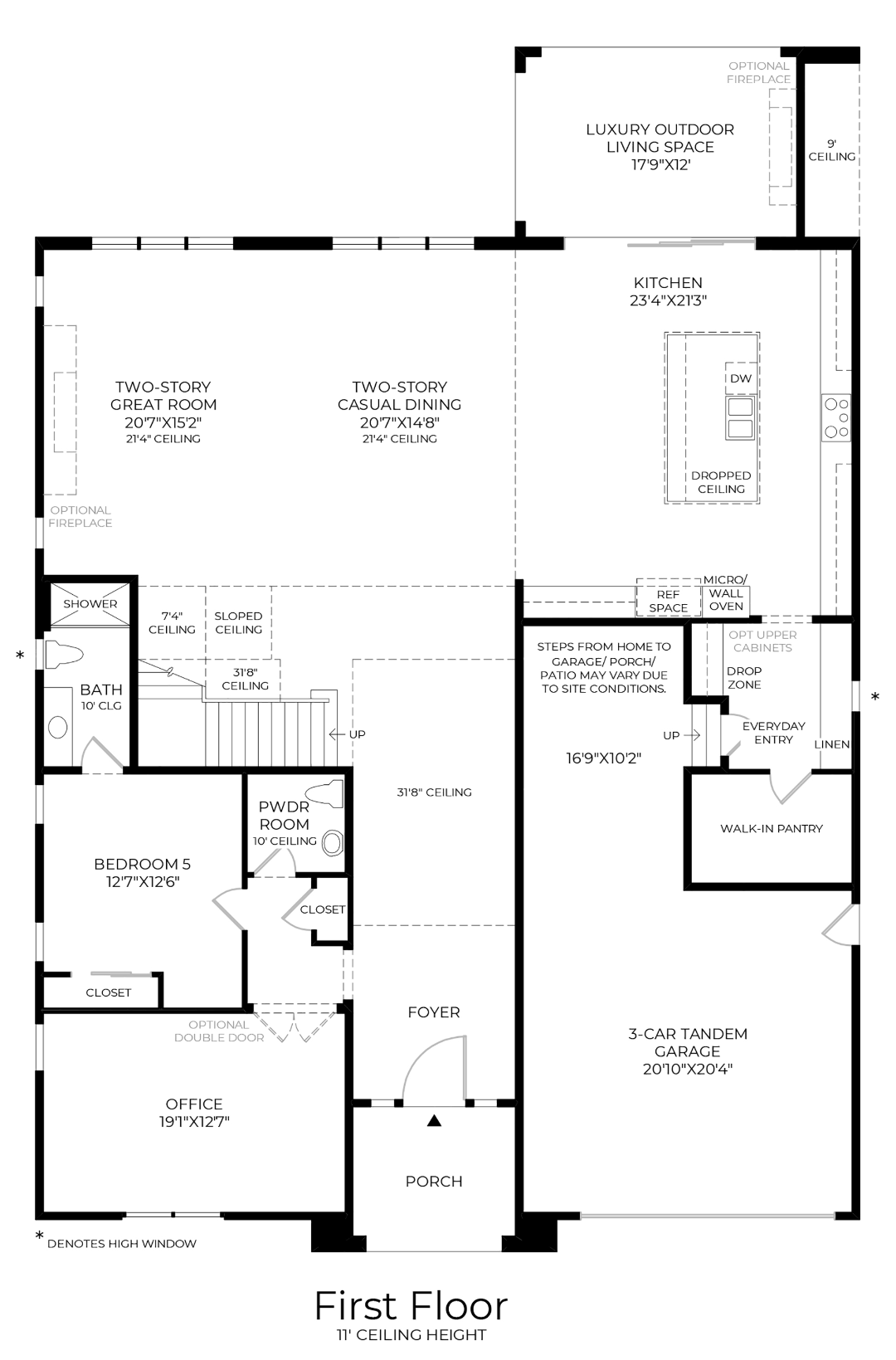 1st Floor Floor Plan