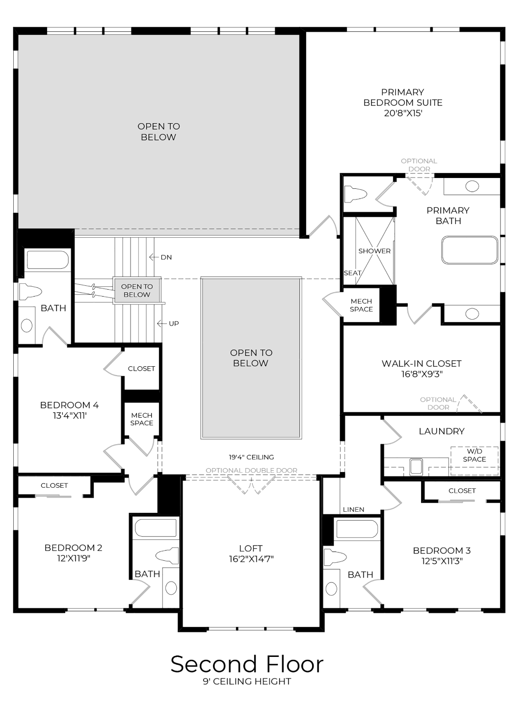 2nd Floor Floor Plan