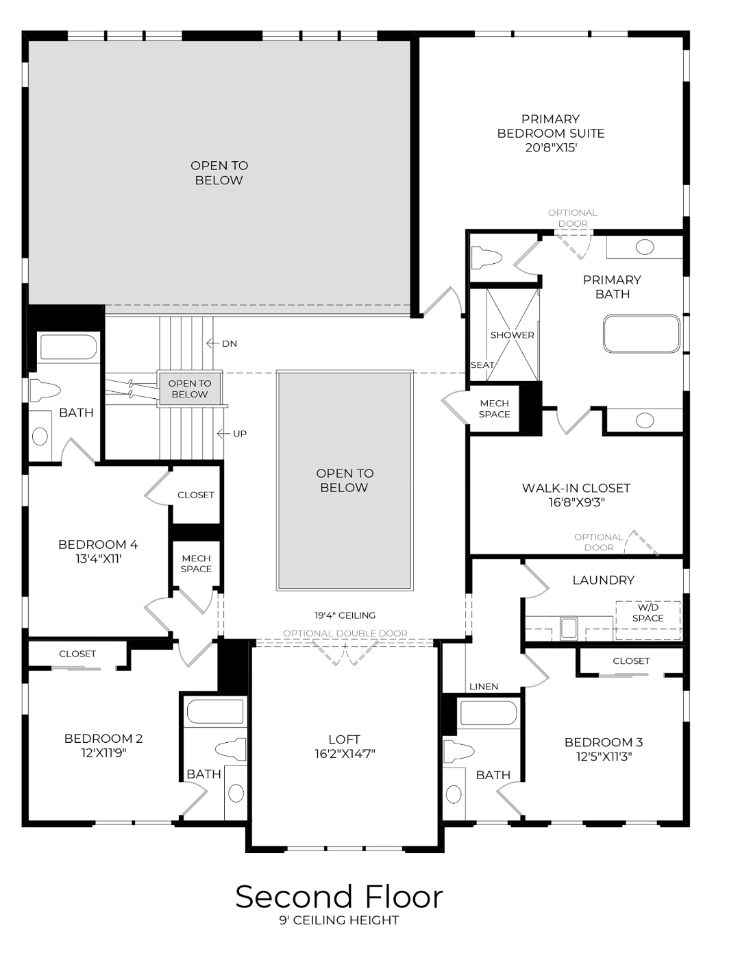 2nd Floor Floor Plan