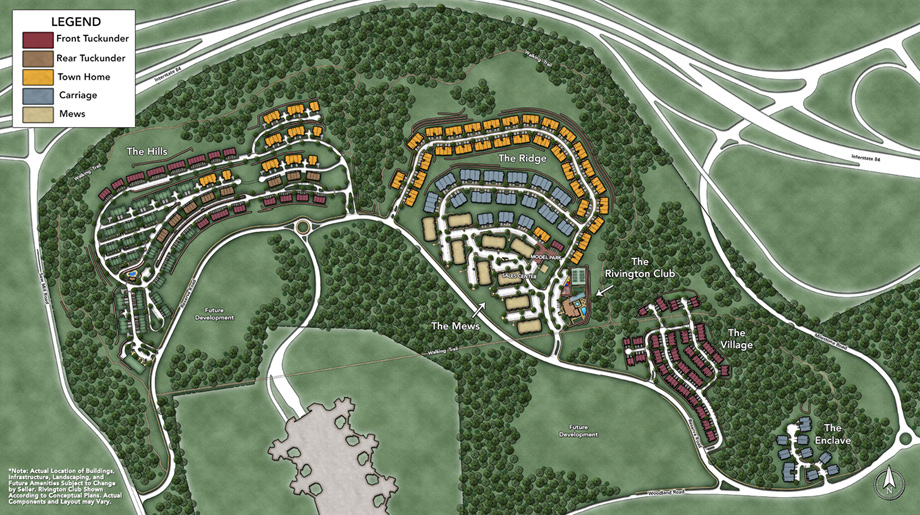 New Luxury Homes For Sale in Danbury, CT Rivington by Toll Brothers