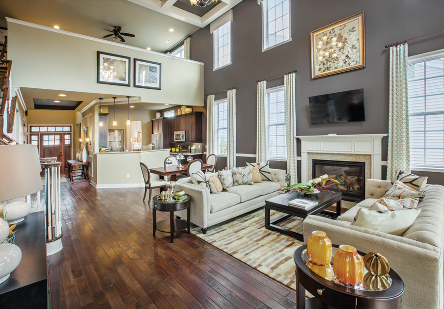 Allentown Pa Active Community Regency At South Whitehall Open And Welcoming Floor Plans