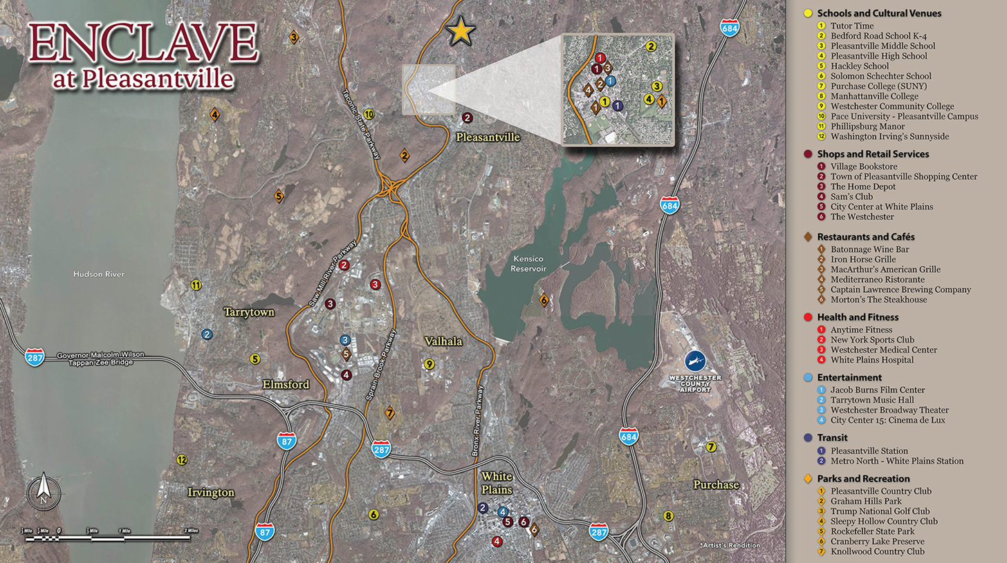 Pleasantville NY Townhomes for Sale Enclave at Pleasantville