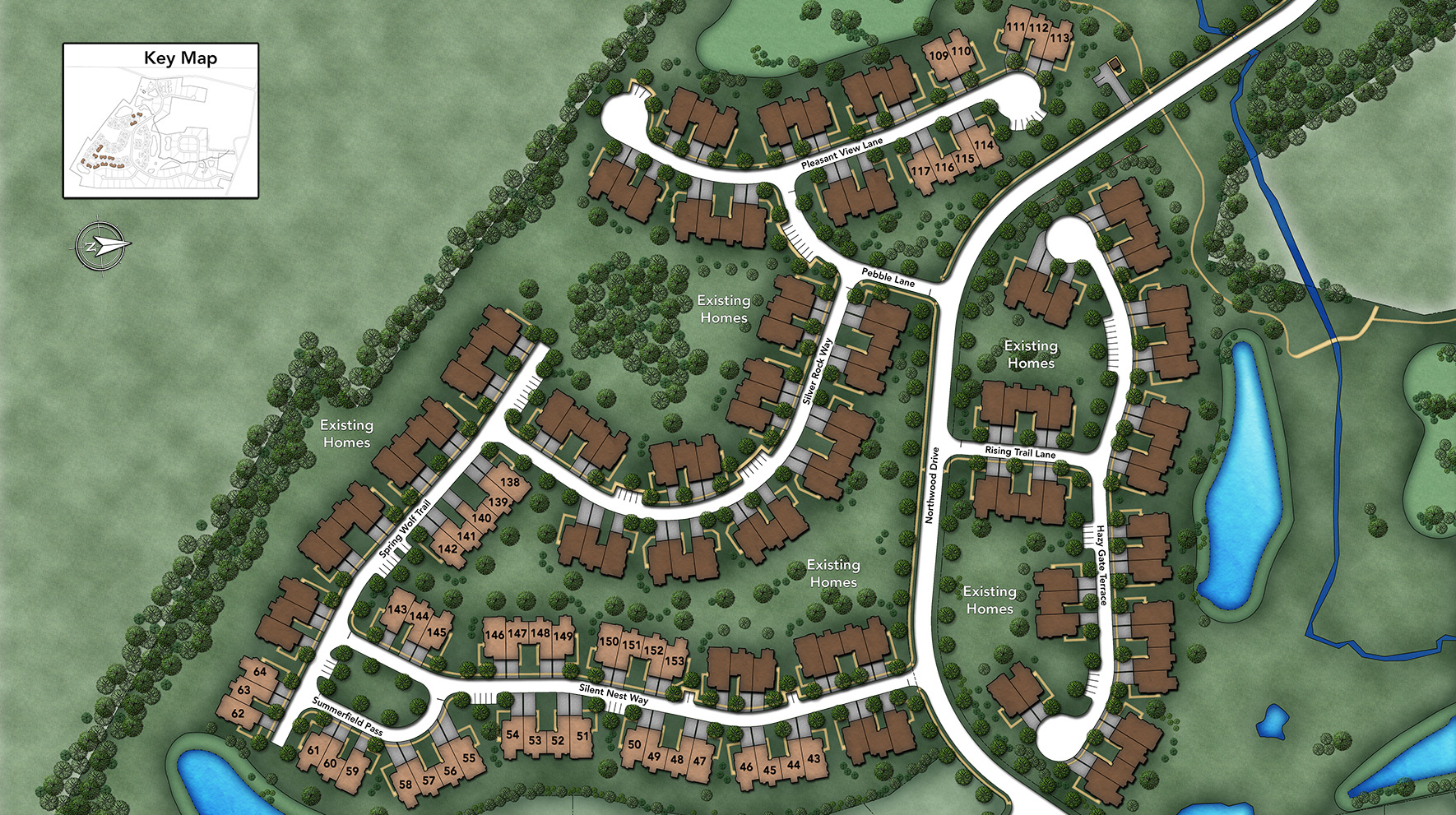 New Home Community Carriages Collection in Franklin Lakes, NJ Toll