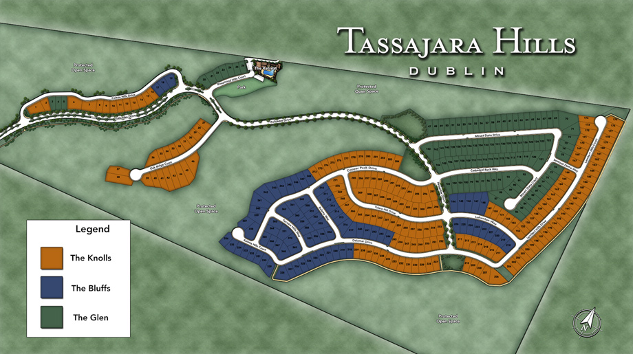 The Knolls at Tassajara Hills The Parkhill Home Design