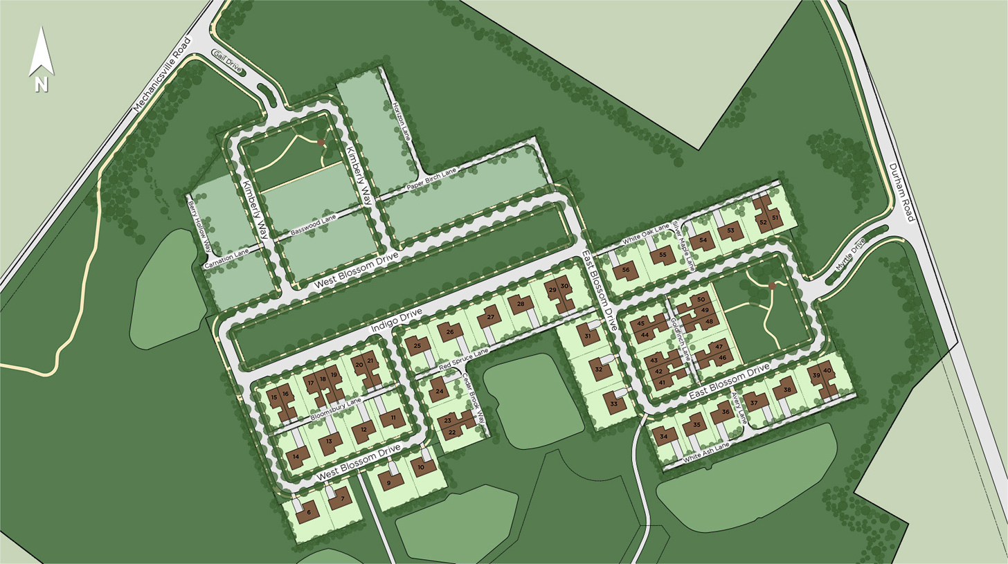Doylestown PA New Homes Master Planned Community Fenton's Corner