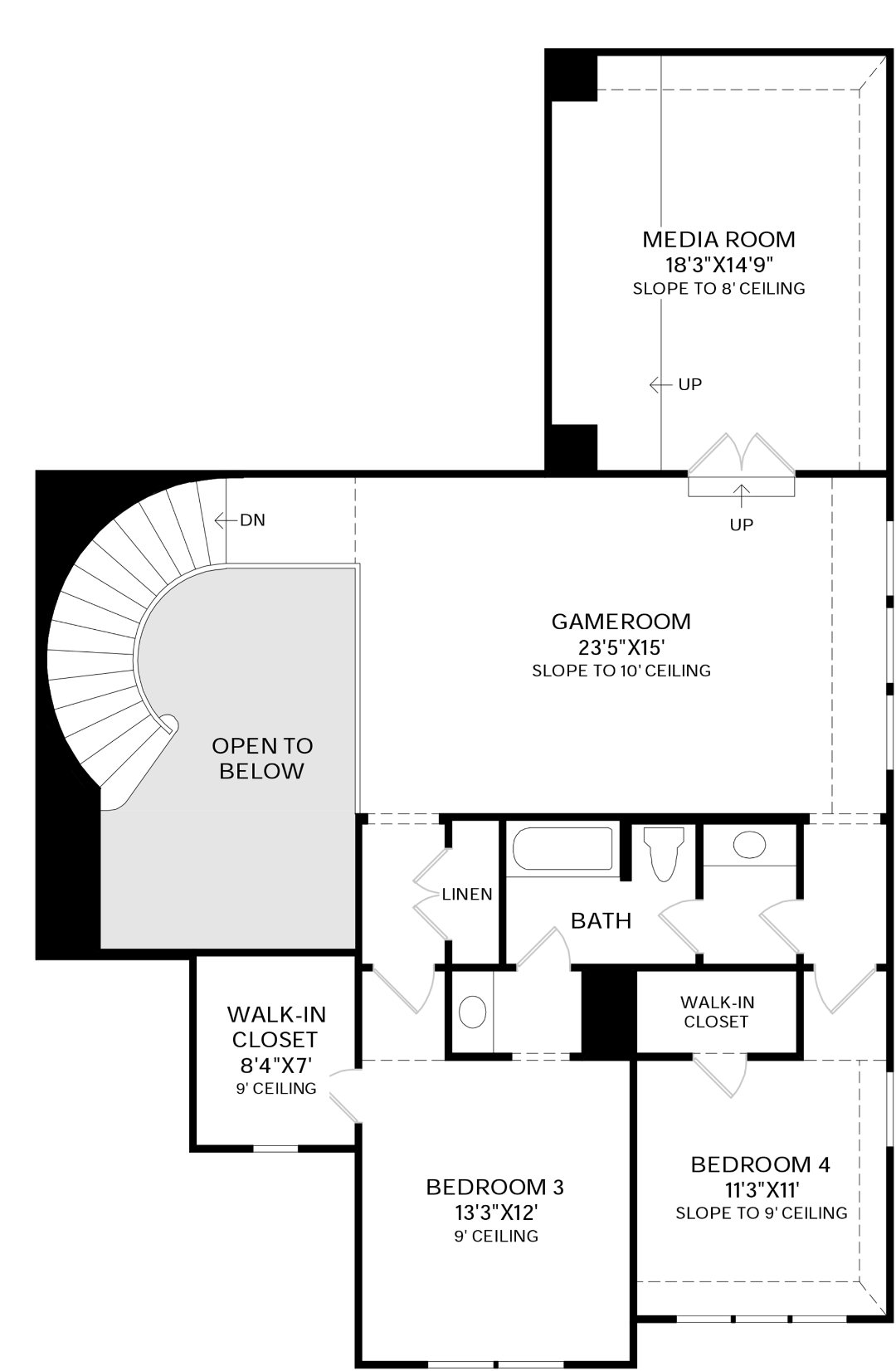 2nd Floor Floor Plan