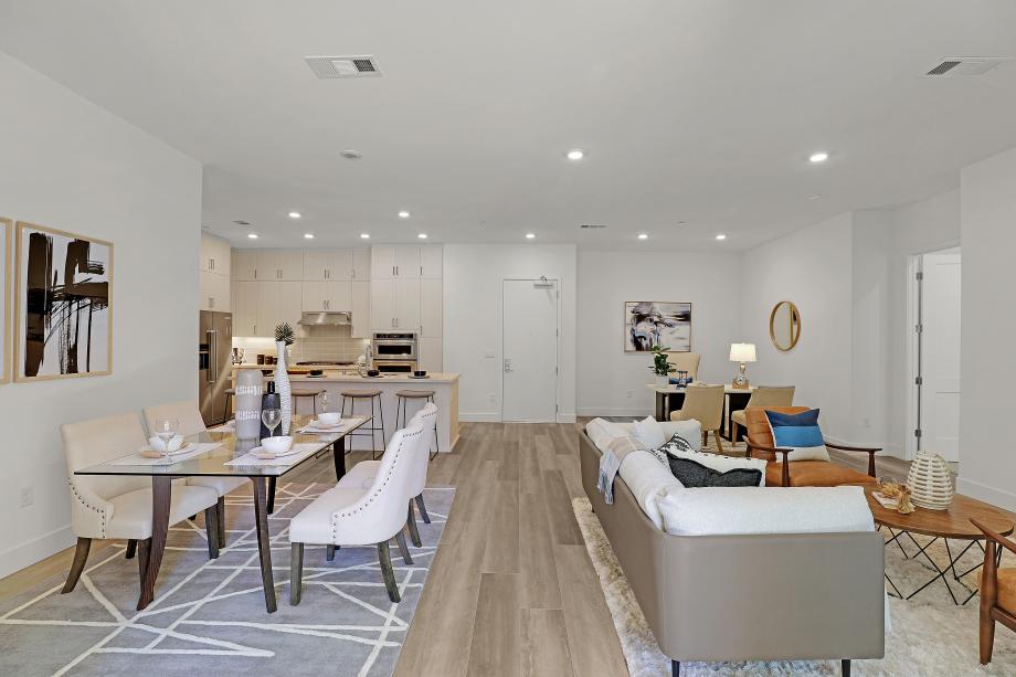 Large open floor plan