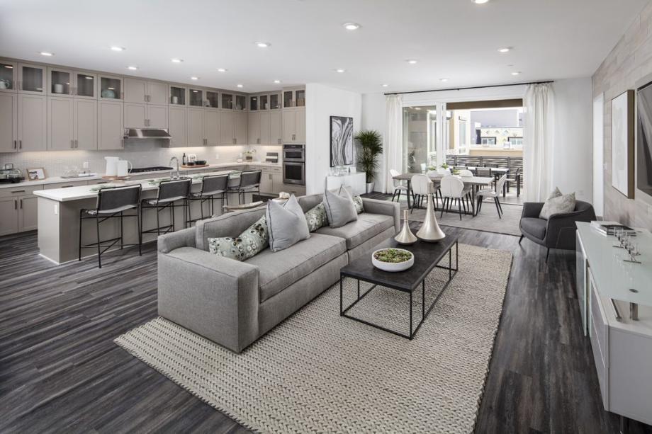 Kitchen and great room