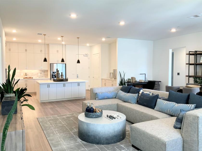 Large open floor plan