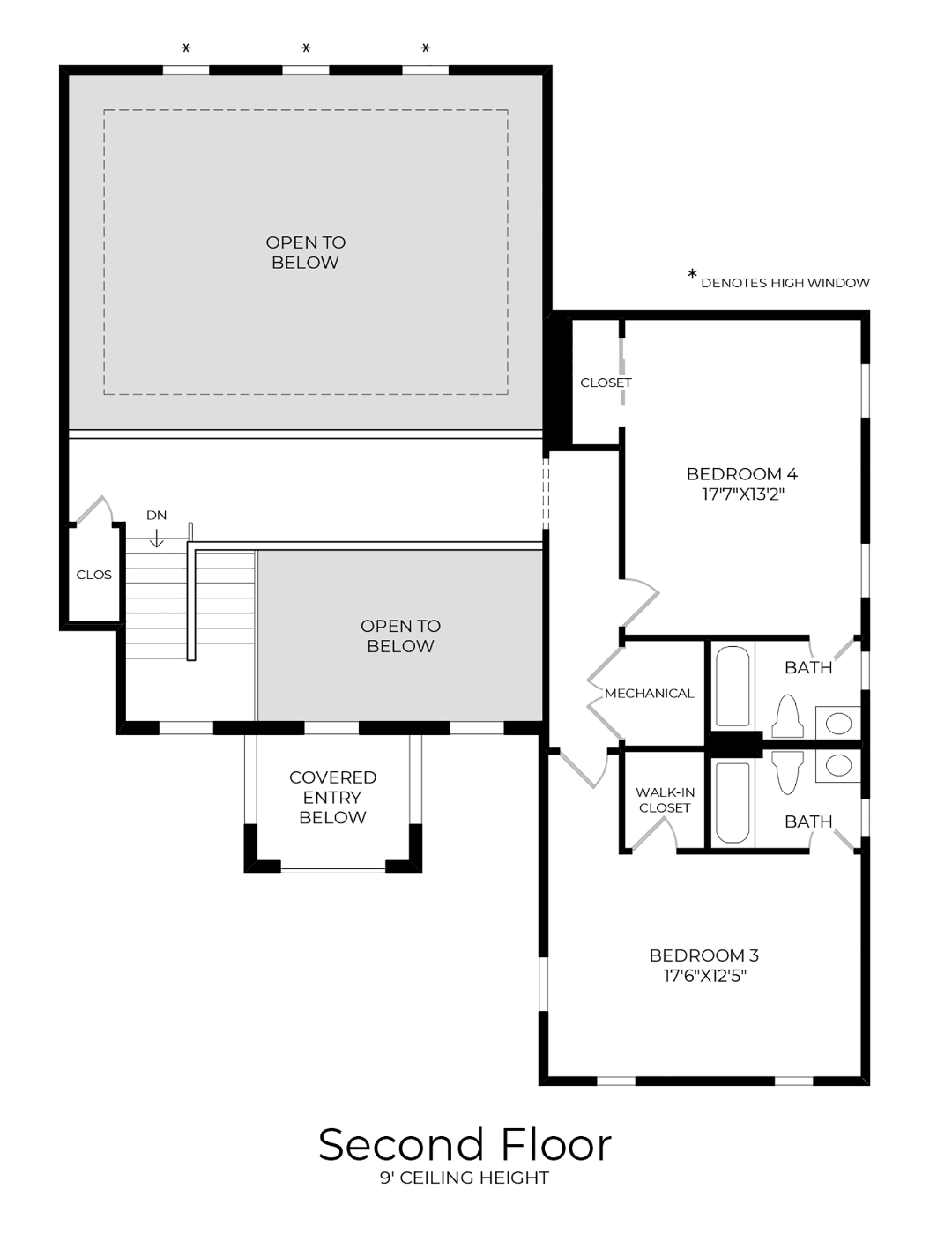 2nd Floor Floor Plan