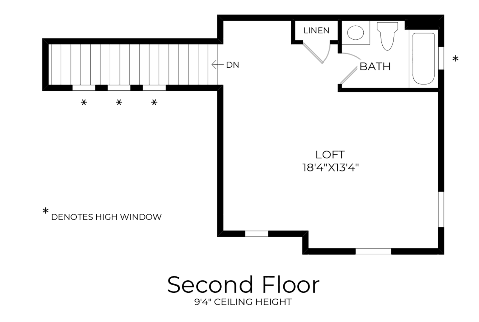 2nd Floor Floor Plan