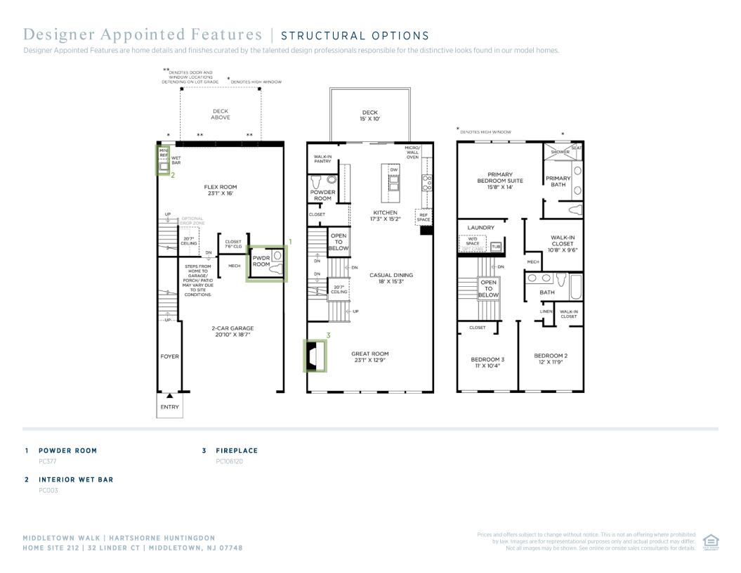 Hartshorne Huntingdon Quick MoveIn Home at 32 Linder Ct in Middletown Walk by Toll Brothers
