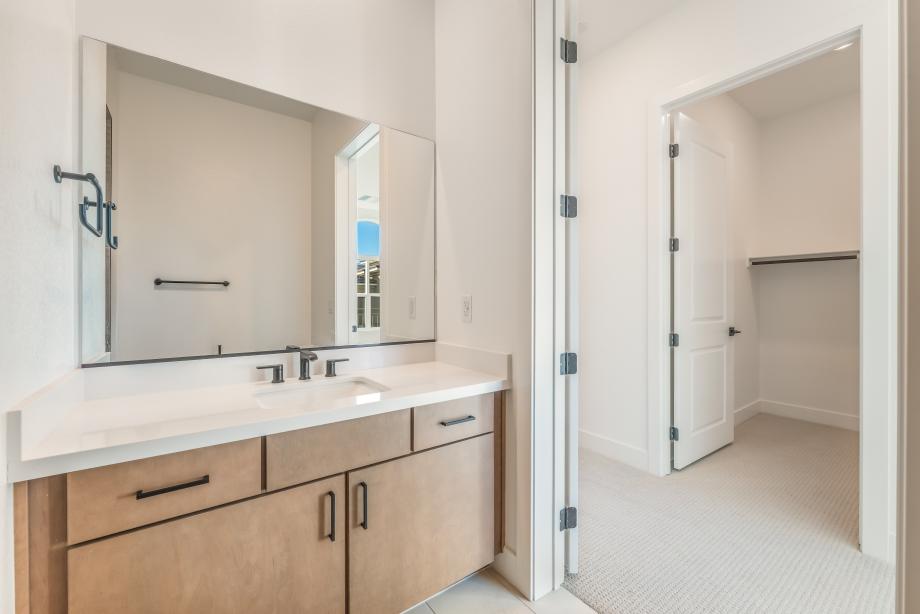 Well-appointed secondary baths