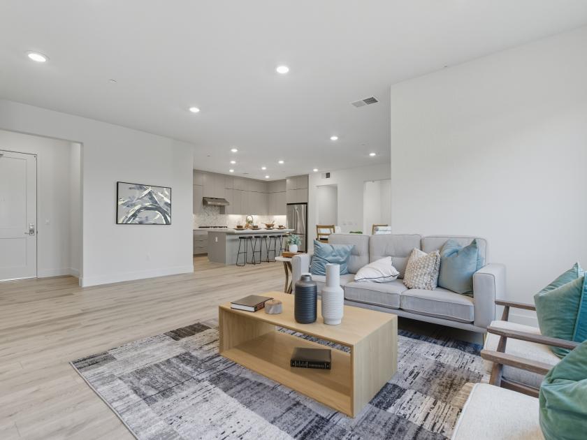 Spacious living area