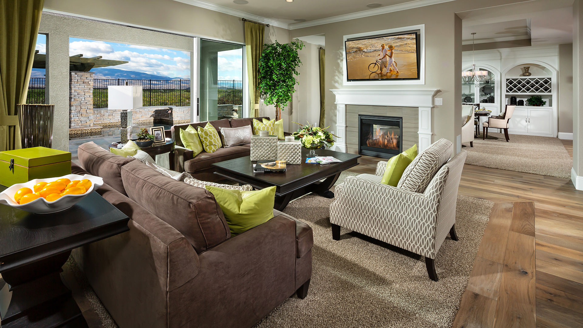 The Expansive Great Room Is Open To The Well Designed Gourmet The Expansive Great Room Is Open To The Well Designed Gourmet