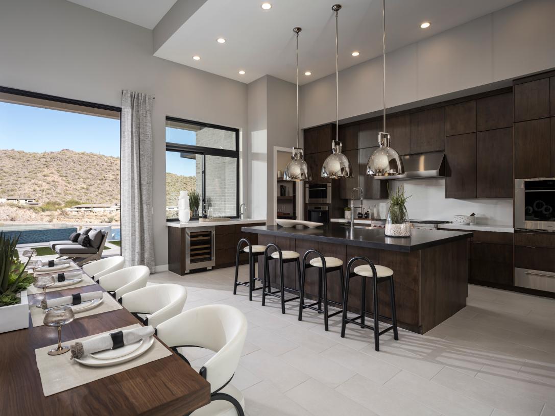 Kitchens with oversized center islands