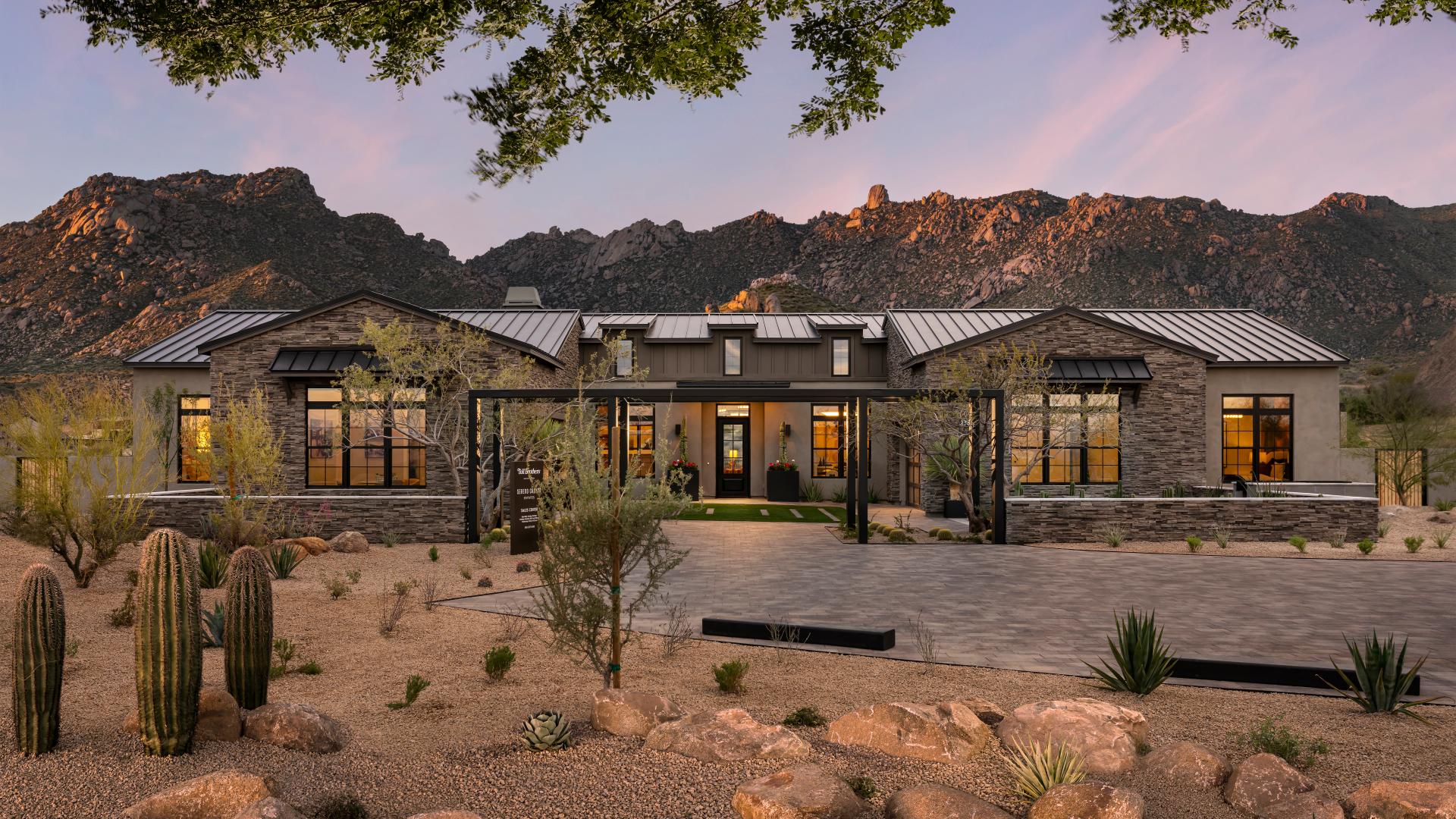 Sunburst Modern Ranch Exterior
